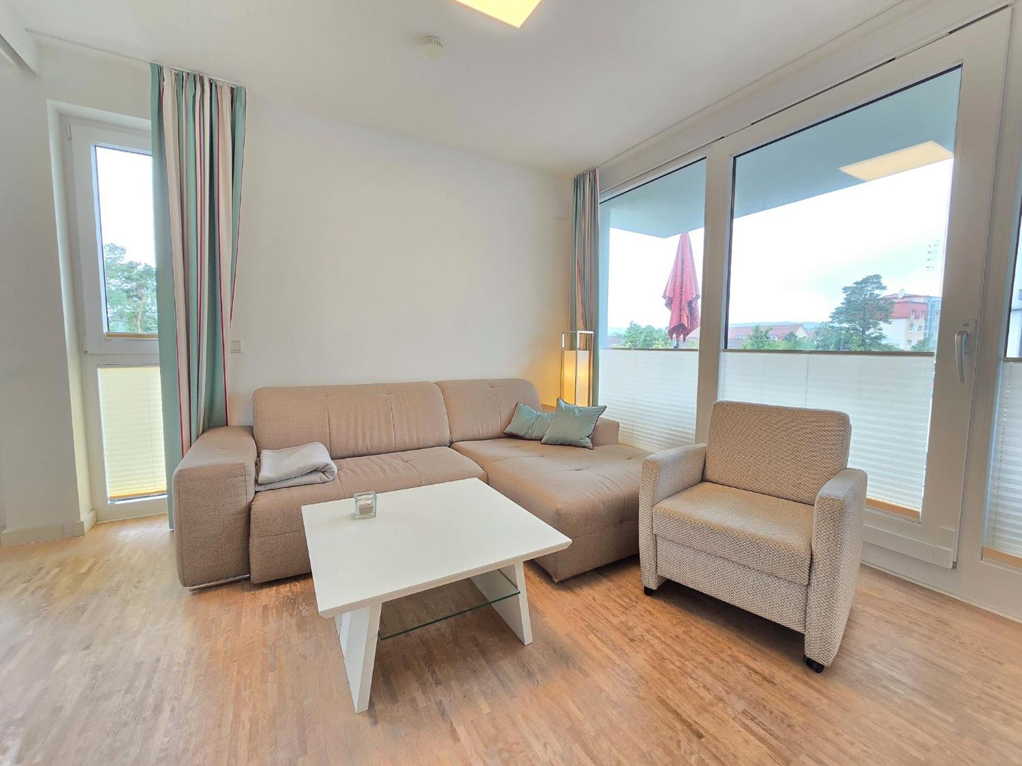 Strandvillen Binz - Ferienwohnung Mit 1 Schlafzimmer Und Balkon Dr-421 المظهر الخارجي الصورة